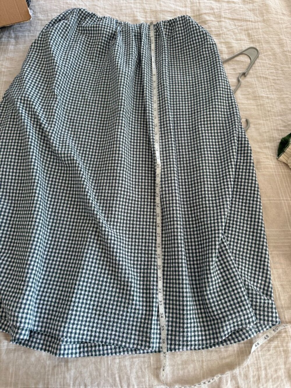 Maeve Gingham Midi Skirt - Picture 10 of 12